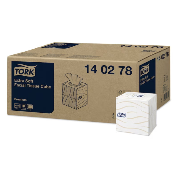 TORK F1 MARAMICE ZA LICE CUBE BOX 100/1 gallery image