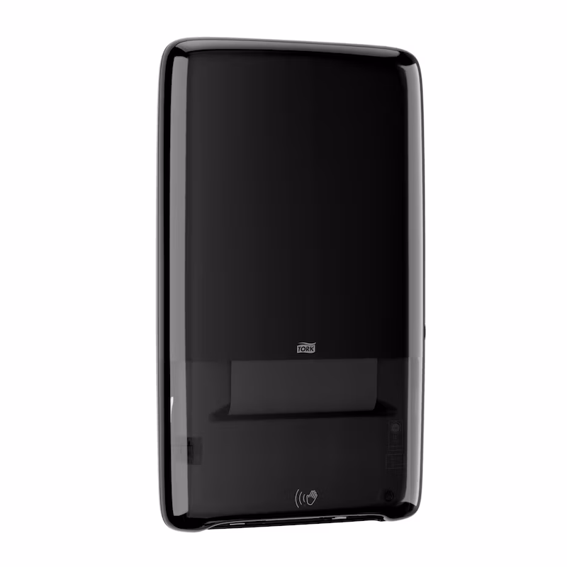 H5 TORK PEAKSERVE SENZOR DISPENZER ZA UBRUS CRNI gallery image