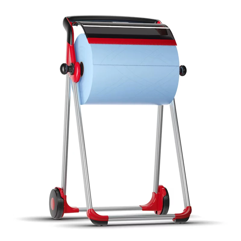 TORK W1 PODNI DISPENZER ZA INDUSTRIJSKU ROLNU CRVENI gallery image