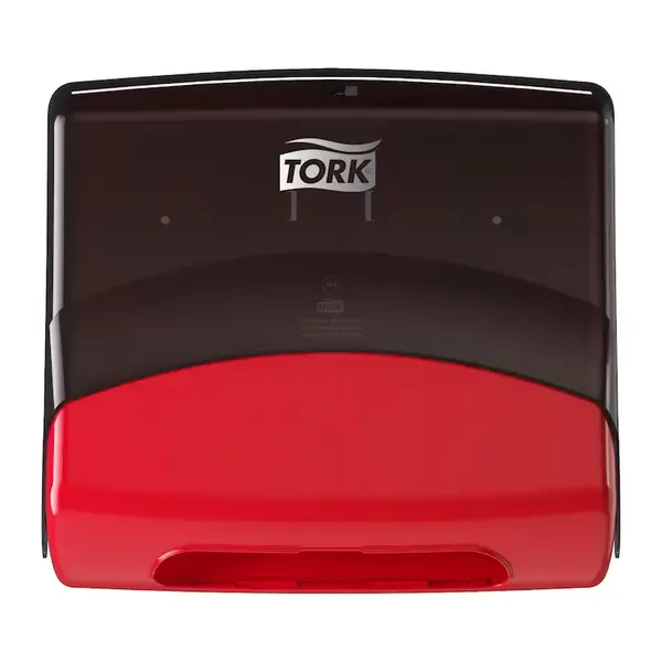 TORK W4 DISPENZER INDUSTRIJSKIH I KUHINJSKIH KRPA CRVENI gallery image
