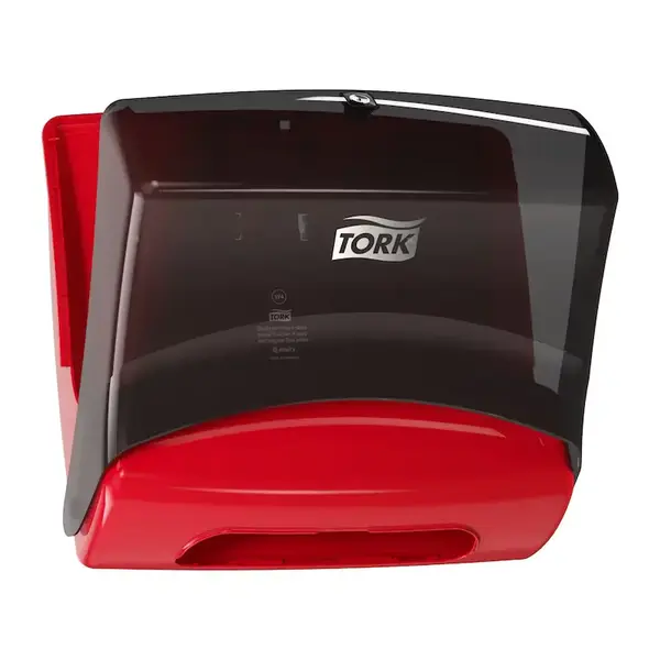 TORK W4 DISPENZER INDUSTRIJSKIH I KUHINJSKIH KRPA CRVENI gallery image
